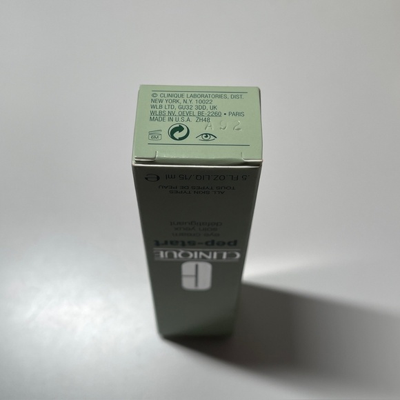 NEW RARE Clinique Pep Start Eye Cream Boxed Full Size 15ml hard to find - Picture 4 of 6